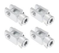 eMagTech Lot de 4 Chapes à Dégagement Rapide 5/16 UNF avec Goupille à Ressort pour Vérin Pneumatique Longueur 42 Mm