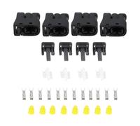 eMagTech Lot de 4 Connecteurs de Bobine d'allumage 2 Broches Kit de Fiche Compatible avec Lexus GS300 2jz ge