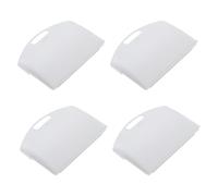 eMagTech Lot de 4 couvercles de Batterie de Rechange en Plastique pour Console Sony PSP 1000 Series Blanc