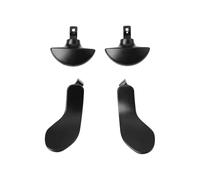 eMagTech Lot de 4 pagaies arrière pour manette PS5 DualSense Edge Noir