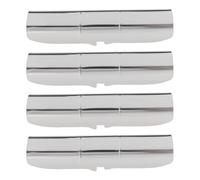 eMagTech Lot de 4 raccords de tringle à rideaux internes en acier inoxydable compatibles avec Hallis Hudson 25-28 mm 110 x 25 x 0,5 mm