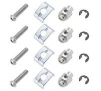 eMagTech Lot de 4 supports de câble d'accélérateur pour tondeuse à gazon compatibles avec Honda GX110 GX120 GX140 GX160 GX200 GX240 GX270 GX340 GX390 OE 16594-883-010