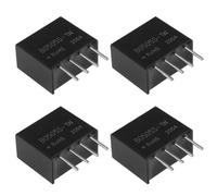 eMagTech Lot de 4 transformateurs d'isolation DC-DC 5 V B0505S-1W à 4 broches DC-DC 5 V vers 5 V B0505S-1W Tension d'entrée fixe 1 W