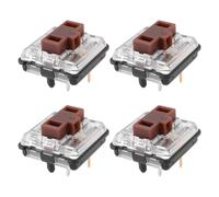eMagTech Lot de 4pcs Interrupteurs de Clavier Compatible avec Logitech G815 G915 G913 Et G813 Marron