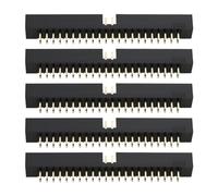 eMagTech Lot de 5 connecteurs IDE à double rangée 2 x 22 à 44 broches pour boîtier de port IDE 2,0 mm compatible avec Commodore-Amiga 1200/600