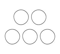 eMagTech Lot de 5 courroies en caoutchouc pour enregistreur de cassette, lecteur de cassette, CD, ROM 60 mm