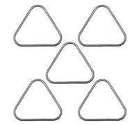 eMagTech Lot de 5 joints de forme triangulaire pour machine à laver à pression 90814220 Compatible avec Karcher K2 K3 K4 K5 Accessoires d'étanchéité de joint de lave-linge à pression