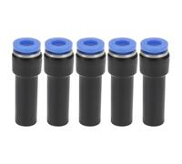 eMagTech Lot de 5 réducteurs de tige en plastique de 10 mm à 6 mm pour raccords de plomberie 38,9 x 13 mm pour diverses sources de gaz, divers systèmes pneumatiques