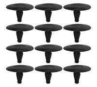 eMagTech Lot de 50 clips de retenue d'isolation de capot de voiture 90467-09006 compatibles avec Avensis Camry pour trou de 8 mm de diamètre 29,8 mm Diamètre de la tête 17,1 mm Longueur de la tige