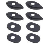 eMagTech Lot de 8 adaptateurs de clignotants avant et arrière pour moto compatibles avec Honda MSX125 MSX125SF CBR600RR CBR900RR CBR1000RR