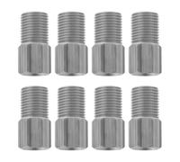 eMagTech Lot de 8 écrous M8 en acier inoxydable pour tuyau d'huile compatible avec Shimano SM-BH59 SM-BH90 Argenté