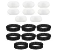 eMagTech Lot de 8 filtres de rechange pour fontaine à eau pour animal domestique avec éponge compatible avec fontaine à eau PETLIBRO en acier inoxydable 2 l