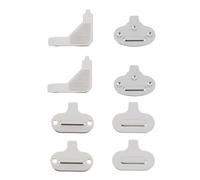 eMagTech Lot de 8 Tournevis Plats en Métal pour Réparation de Machine à Coudre Réglage de La Tension de La Canette Et Vis de Plaque