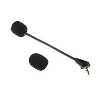 eMagTech Microphone de Remplacement Compatible avec Casque de Jeu HyperX Cloud Alpha Casque de Jeu avec Housse en Mousse de Remplacement Jack 3,5 Mm Accessoires pour Microphone