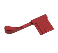 eMagTech Poignée de Repose-Pouce en Métal Compatible avec Fujifilm FinePix X-E4 X100F X100V XPro2 XPro3 DSLR Poignée d'appareil Photo en Alliage d'aluminium Rouge