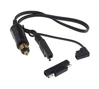 eMagTech Prise 12-24V DIN Hella Powerlet vers connecteur Adaptateur SAE Fil 18AWG à libération Rapide et déconnexion Compatible avec BMW Allume-Cigare Moto