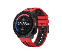 EMAIGlPO Bracelet de sport en silicone bicolore de 22 mm for montre Suunto Ocean/Vertical / 5 9 Peak Pro RACE S(Red Black)
