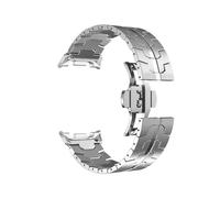 EMAIGlPO Bracelet en acier inoxydable for Samsung Watch 8/8 Classic, ajustement rapide, sans espace, compatible avec for Samsung Galaxy Watch Ultra 2(Silver,For galaxy 8 classic)