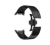 EMAIGlPO Bracelet en acier inoxydable for Samsung Watch 8/8 Classic, ajustement rapide, sans espace, compatible avec for Samsung Galaxy Watch Ultra 2(Blue-Black,For galaxy 8)