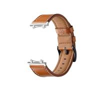EMAIGlPO Bracelet en cuir compatible avec les accessoires du bracelet for Amazfit T-rex 3(Brown-silver)