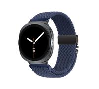 EMAIGlPO Bracelet en nylon tressé for Samsung Galaxy Watch 8 Classic 46 mm, 40 mm et 44 mm, boucle parachute(Deep blue,For Galaxy Watch 8 44mm)