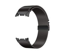 EMAIGlPO Bracelet milanais en acier inoxydable for Samsung Galaxy Watch 8 40 mm, 44 mm et 8 Classic 46 mm(Black,For Galaxy Watch 8 40mm)