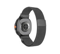 EMAIGlPO Bracelet milanais en alliage métallique for Samsung Galaxy Watch 8/8 Classic(Black,For Galaxy Watch 8 44mm)