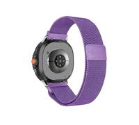 EMAIGlPO Bracelet milanais en alliage métallique for Samsung Galaxy Watch 8/8 Classic(Purple,For Galaxy Watch 8 44mm)