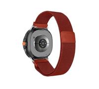 EMAIGlPO Bracelet milanais en alliage métallique for Samsung Galaxy Watch 8/8 Classic(Red,For Galaxy Watch 8 40mm)