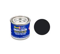 Revell Peinture à émail pour maquettes Noir n°8 Finition mate 14 ml