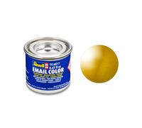 Revell Peinture pour maquettes Émail Laiton Metal n°92 – 14 ml – Réf. 32192