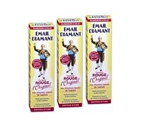 Email Diamant Dentifrice Blancheur Formule Rouge L'Original 50 ml Lot de 3