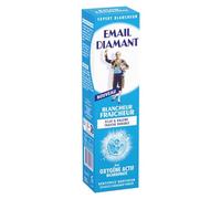 EMAIL DIAMANT Dentifrice Blancheur Fraîcheur - Format 75 mL - Oxygène Actif et Bicarbonate pour un Éclat Durable et une Haleine Fraîche - Tube Quotidien - Lot de 3
