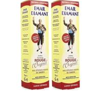 Email Diamant Dentifrice Blanchissant - Formule Rouge L'Original - 75 ml (Lot de 2)