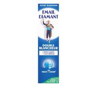 EMAIL DIAMANT Dentifrice Double Blancheur Expert 75mL - Perlite et Lissium pour un éclat immédiat et deux teintes gagnées - Lot de 3