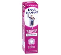 EMAIL DIAMANT - Dentifrice Éclat et Protection, Sourire L'oumineux et Fraîcheur Durable (Tube 75 ml) - Le lot de 3