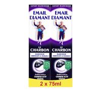 Email Diamant Le Charbon - Dentrifice Blanchissant Quotidien - 2 x75ml