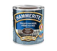 Émail martelé pour métal - Hammerite - 0,7L - Marron - Anticorrosion - Finition martelée