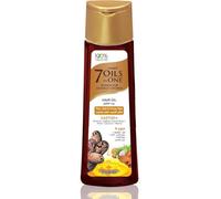 Emami 7 Oils in One Blends Castor Huile de ricin pour cheveux fins, sans brillance et crépus 200 ml - 100 % naturelle, fortifie, épaissie et nourrit avec l'autocollant Kajal