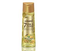 Emami 7 Oils in One Damage Control Huile Capillaire pour Cheveux Secs et Abîmés, 200ml