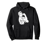 Émancipation des Femmes Rosie The Riveter Sweat à Capuche