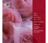 Emanuel Ax, Esa-Pekka Salonen, Liszt: Piano Concertos Nos. 1 & 2; Sonata (CD)