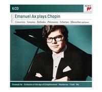 EMANUEL AX PLAYS CHOPIN - AX,EMANUEL 6 CD NEUF