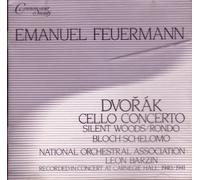 Emanuel Feuermann - Dvorak: Cello Concerto / Bloch: Schelomo (UK Import)
