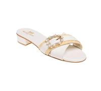 Emanuela Caruso - Slipper nappa - Femme - Chaussures - Blanc - Taille: 41 EU