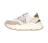 Emanuelle Vee - Baskets en cuir et daim - Femme - Chaussures - Multicolore - Taille: 36 EU