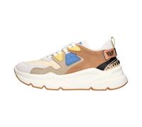 Emanuelle Vee - Baskets en cuir et daim - Femme - Chaussures - Multicolore - Taille: 36 EU