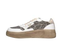 Emanuelle Vee - Baskets en cuir et tissu - Femme - Chaussures - Multicolore - Taille: 38 EU