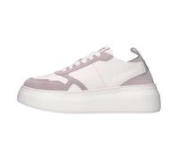 Emanuelle Vee - Baskets en cuir et tissu - Femme - Chaussures - Multicolore - Taille: 39 EU