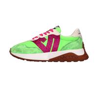 Emanuelle Vee - Baskets en suède et tissu - Femme - Chaussures - Multicolore - Taille: 36 EU